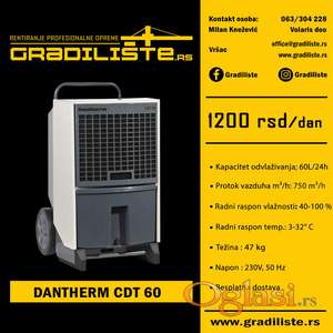 Masina za susenje / isusivanje vlage 60l/24h Dantherm CDT 60